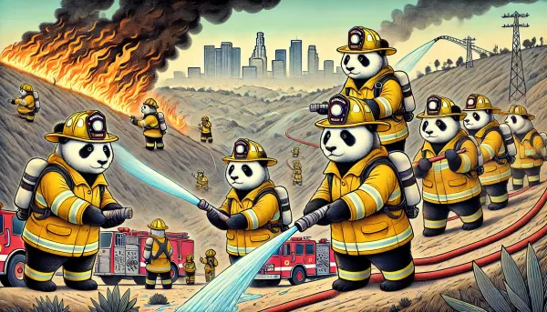 BW #101: Los Angeles Fires (solution)